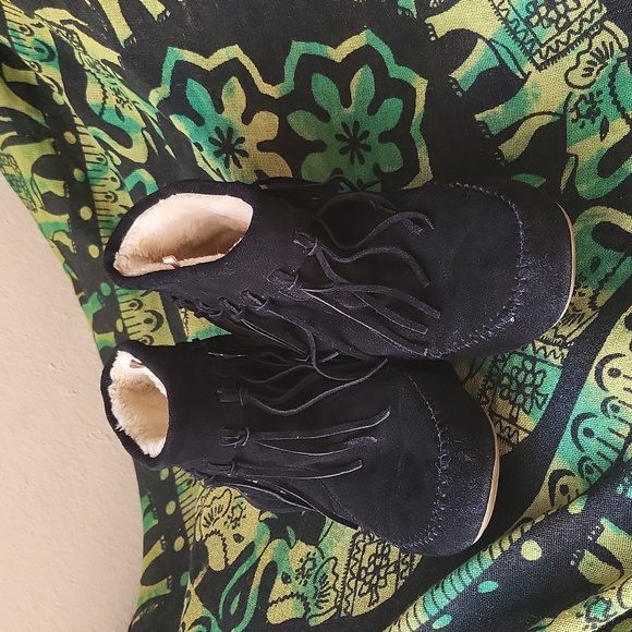 LUCKY BRAND Leather Moccassins - Picture 4 of 8